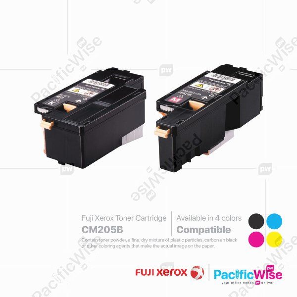 Fuji Xerox Toner Cartridge CM205B (Compatible)