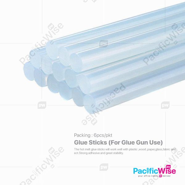 Glue Sticks (6pcs/pkt) - For Glue Gun Use