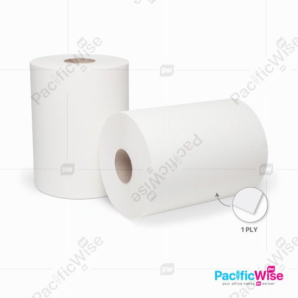 Hand Roll Towel/Tuala Gulung Tangan/Hand Towel/Tissue Paper/1 Ply/Virgin Pulp