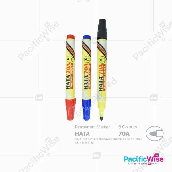 Permanent Marker 70A/Hata/Penanda Kekal/Writing Pen/2.0mm