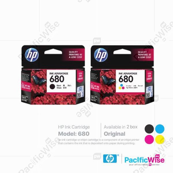 HP Ink Cartridge 680 (Original)
