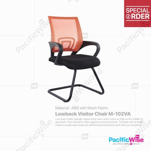 Lowback Visitor Chair/Kerusi Pelawat Belakang/M-102VA