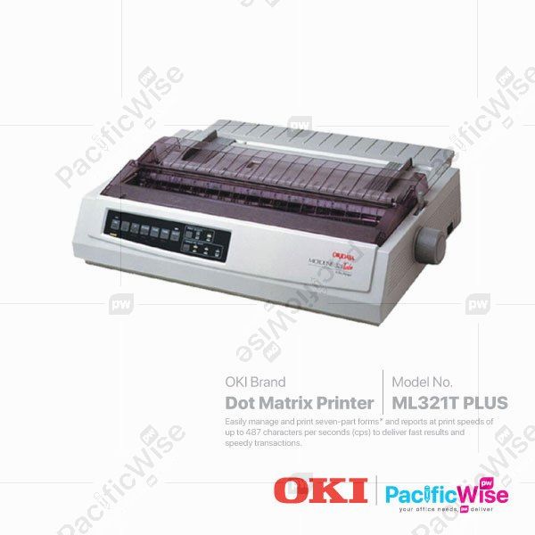 OKI Dot Matrix Printer ML321T PLUS