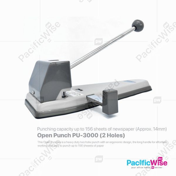 Open Puncher PU-3000 (1~156 Sheets)