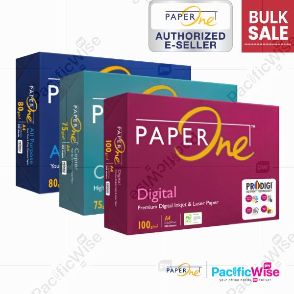 A4 Paper/PaperOne/A4 Kertas 80gsm/A4 Kertas 75gsm/A4 Kertas 100gsm/Copier Paper