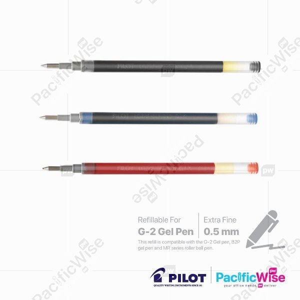 Pilot/Gel Ink Refill/Isi Ulang Tinta Gel/Writing Pen/G-2/0.5mm