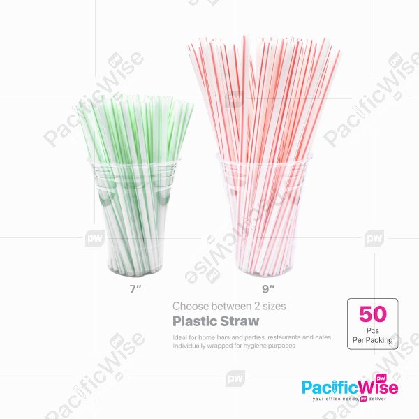 Plastic Straw (50'S)