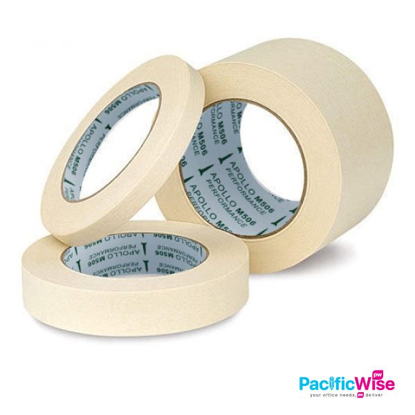 Masking Tape (18yds)/Apollo Self Adhesive Tape/Pita Pelekat