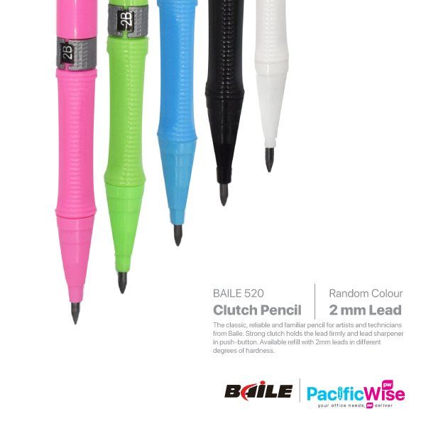Baile/Clutch Pencil/Pensil Klac/Writing Pen/520