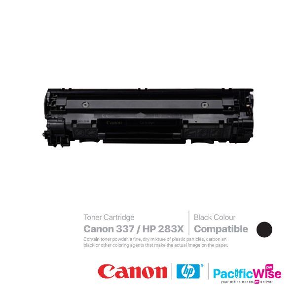 Canon 337 / HP 283X Toner Cartridge (Compatible)