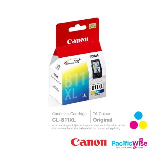 Canon High Yield Ink Cartridge CL-811XL Tricolour (Original)