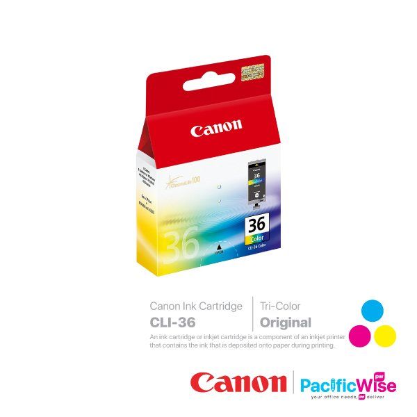 Canon Ink Cartridge CLI-36 Tricolour (Original)