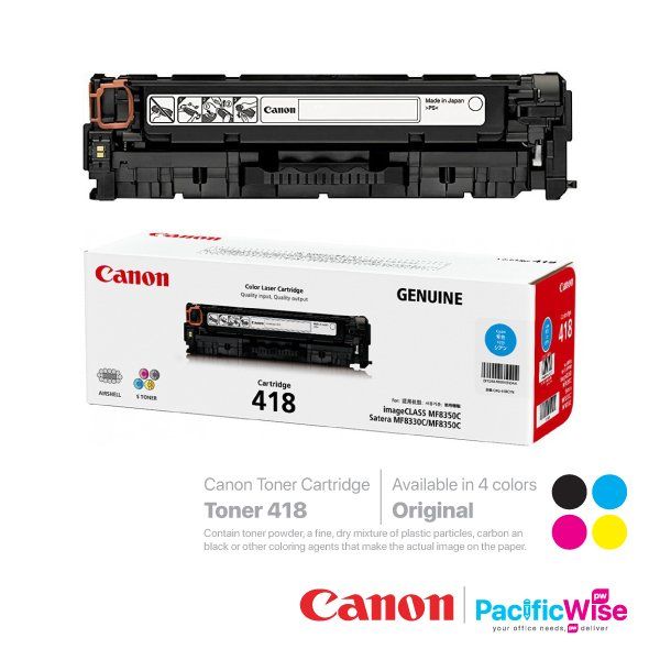 Canon Toner Cartridge 418 (Original)