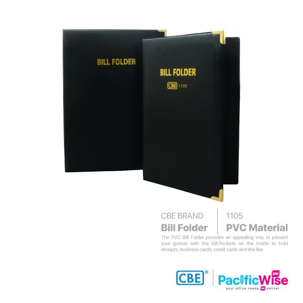 CBE/Bill Folder with Sponge & Metal Corner/Pemegang Bill Dengan Span & Sudut Logam/Holder Filing