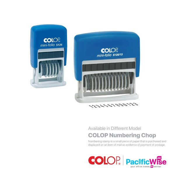Colop Numbering Chop