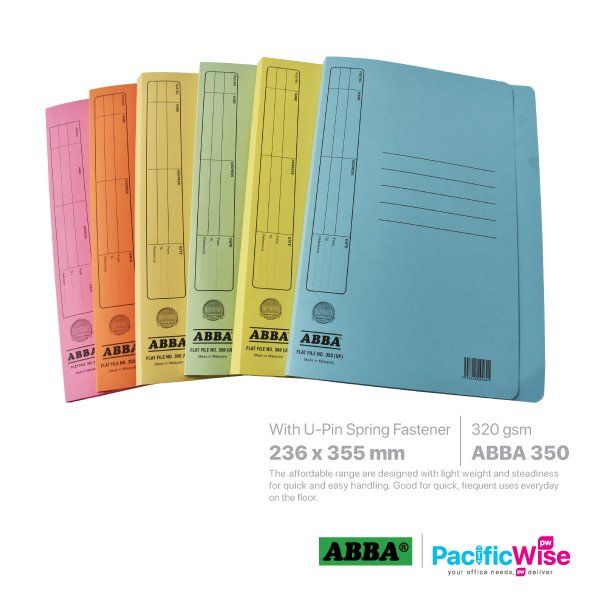 ABBA/Manila Spring Flat File/Manila Fail Kertas/File Filing/350 Spring