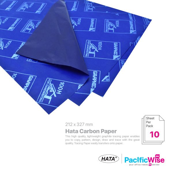 Hata/Hata Carbon Paper/Kertas Karbon/Blue/Single 