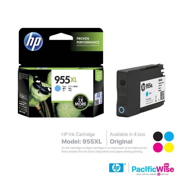 HP High Yield Ink Cartridge 955XL (Original)