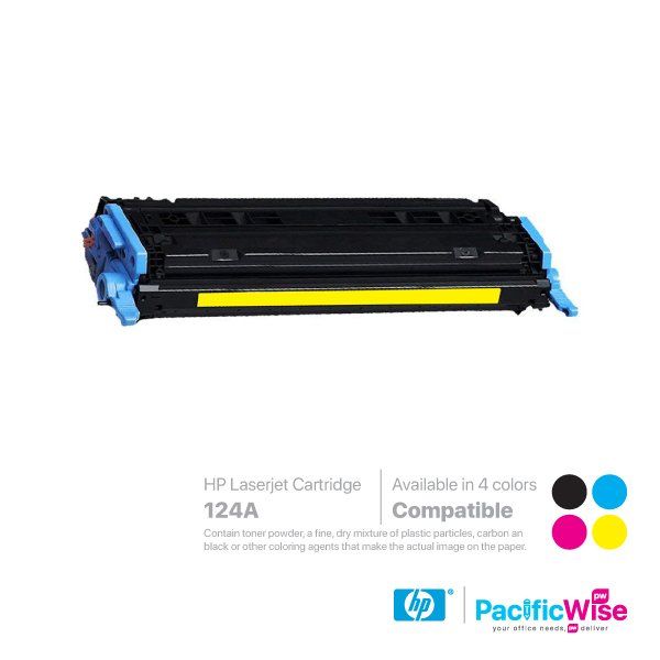 HP 124A LaserJet Toner Cartridge Q6000A ~ Q6003A (Compatible)