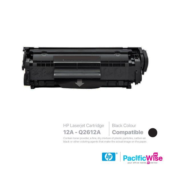 HP 12A LaserJet Toner Cartridge Q2612A (Compatible)
