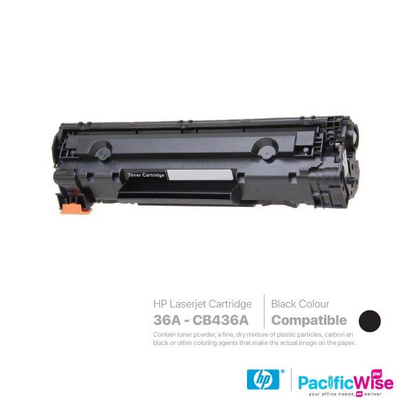 HP 36A LaserJet Toner Cartridge CB436A (Compatible)