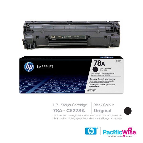HP 78A LaserJet Toner Cartridge CE278A (Original)