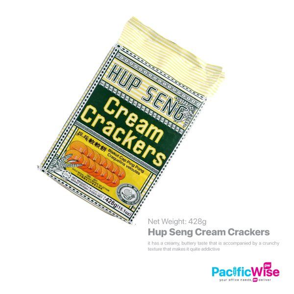 Hup Seng Cream Crackers (428g)