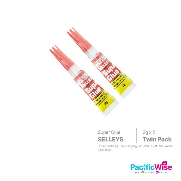 Selleys Super Glue (Twin Pack)