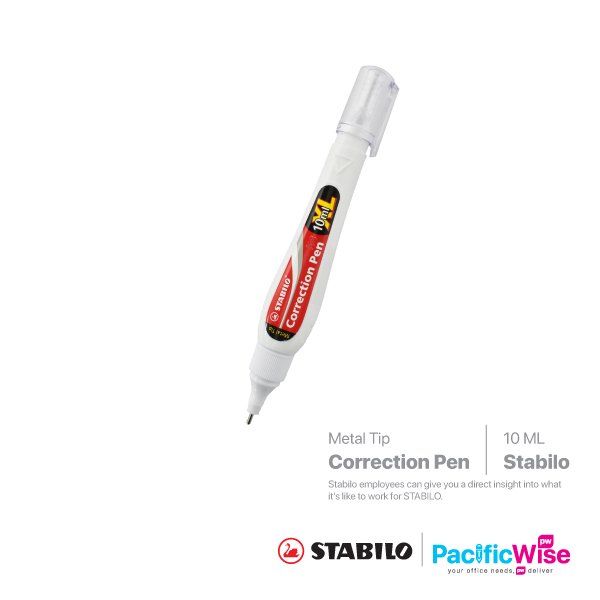 Stabilo/Correction Pen/Pen Pembetulan/Writing Pen/10ml