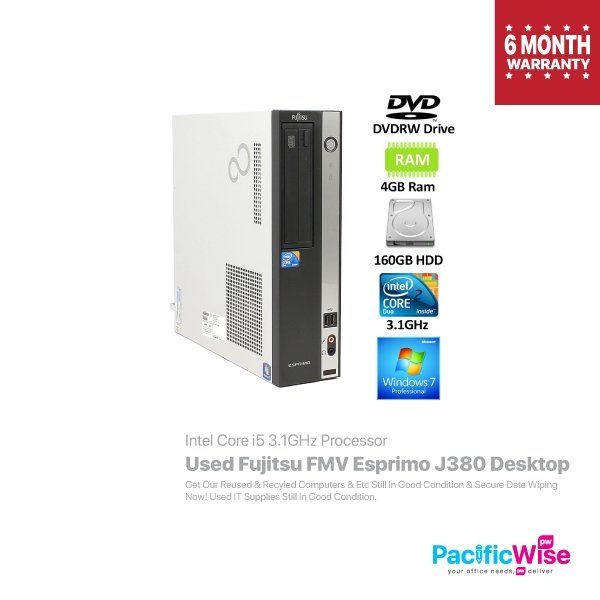 Used Fujitsu FMV Esprimo J380 Desktop