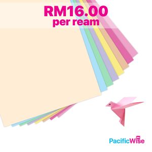 A4/Colour Paper/Kertas Warna 80gsm/Light Colour/Copier Paper (450'S)