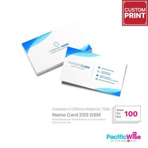 Customized Digital Printing Name Card (250GSM Art Card)