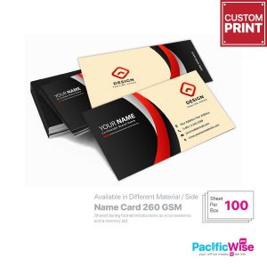 Customized Printing Name Card 260GSM
