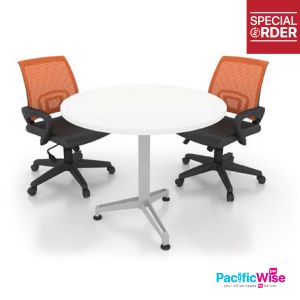 Office Table/Discussion Table/Metal Tripod Leg/DT-TR 900/Meja Office/Meja Perbincangan/Round Table