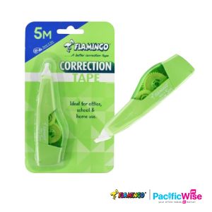 Flamingo/Correction Tape/Pita Pembetulan/Writing Pen/FLAM-411/5mm x 5m