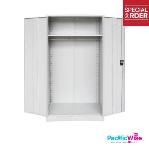 Office Cabinet/Full Height Wardrobe With Steel S199/Almari Pakaian Tinggi Penuh Dengan Keluli/Wardrobe/File Cabinet/Cupboard