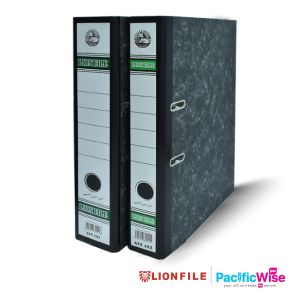 Lion Lever Arch File-Green