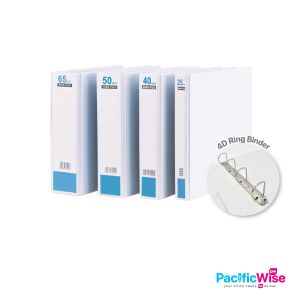 PVC Ring File/East File/4D Ring Binder/Fail Cincin PVC/File Filing/A4