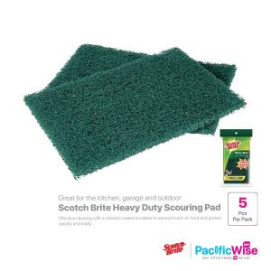 Scotch-Brite Heavy Duty Scouring Pad (1 x 5pcs)
