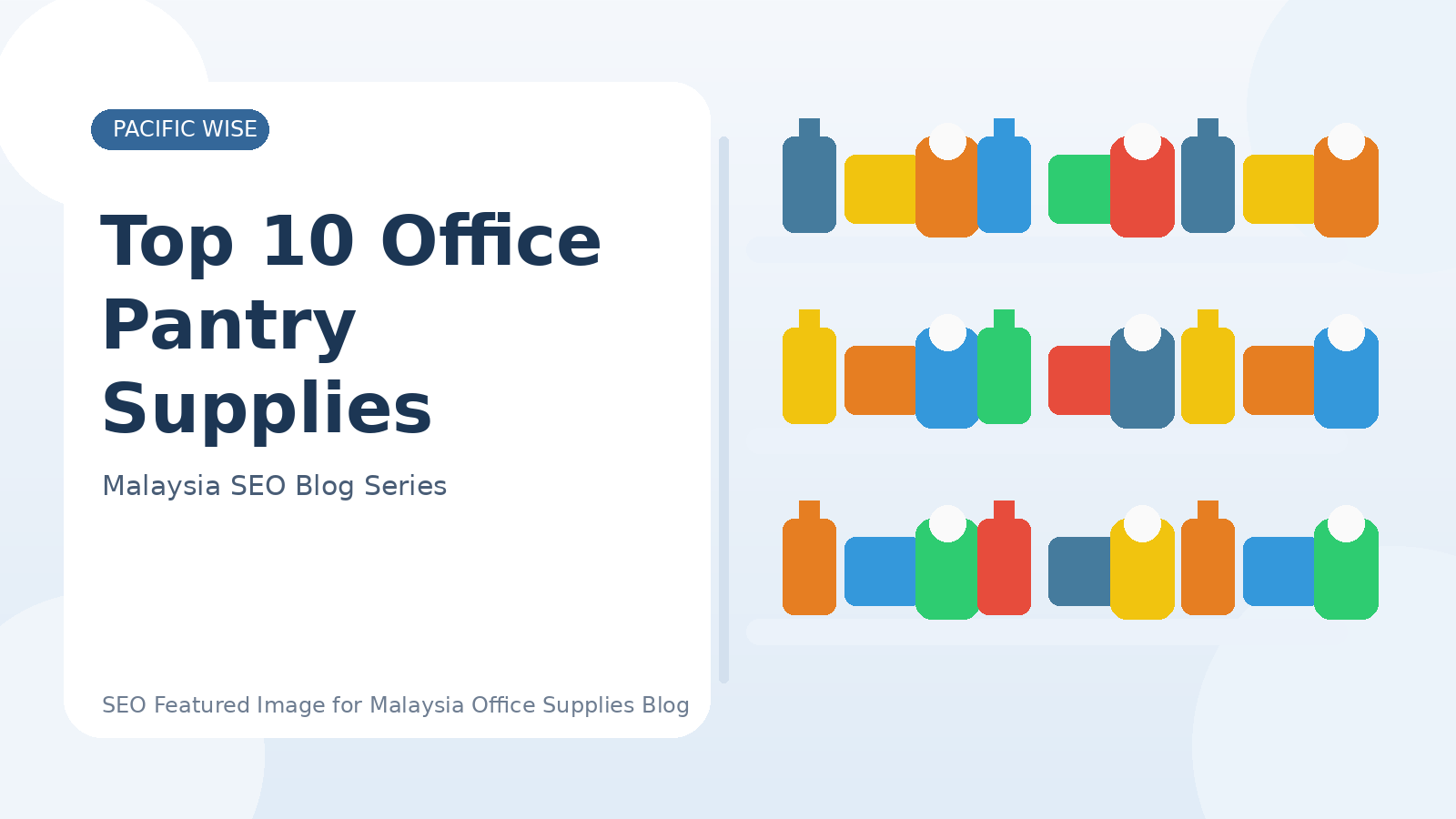 Top 10 Office Pantry Supplies Every Malaysian Workplace Reorders