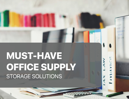 Must-Have Office Supply Storage Solutions