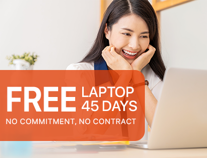 Free Laptop For 45 Days